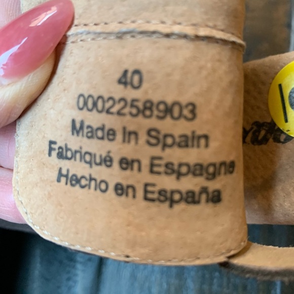 Free People Women Suede Wedge Shoes with Ankle Strap - Picture 8 of 8